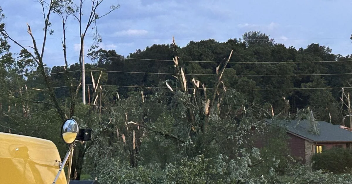 EF1 tornado confirmed in Jefferson and Scott counties, Indiana after overnight storms