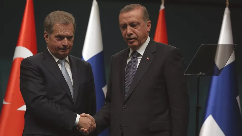 Turkey's stance on Finland's NATO membership clarified by Erdogan.