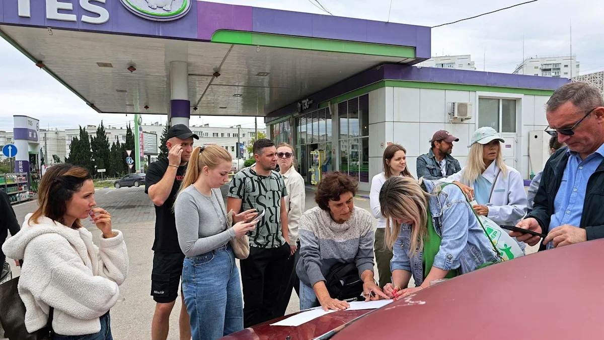 Ukraine’s drone strikes widen Russia’s fuel crunch in occupied Crimea