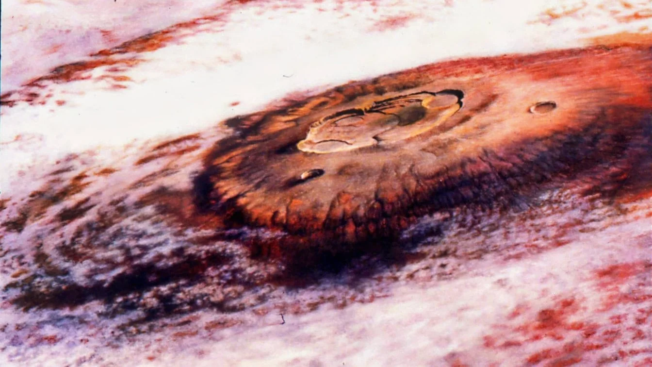 Giant of Mars: Olympus Mons Towers Over All Other Volcanoes