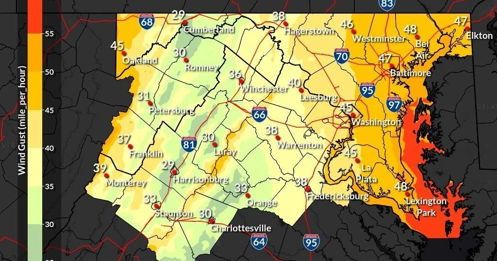 "Mid-Atlantic Braces for Severe Storm: School Closures and Business Preparations Underway"