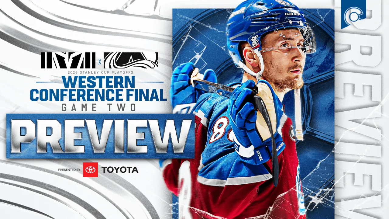 Avalanche Look to Bounce Back in Game 2 at Ball Arena