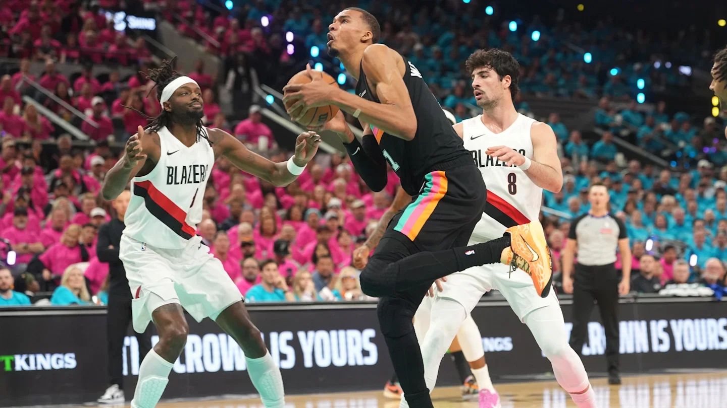 Wembanyama Shines in Playoff Debut as Spurs Take Early Lead Over Trail Blazers
