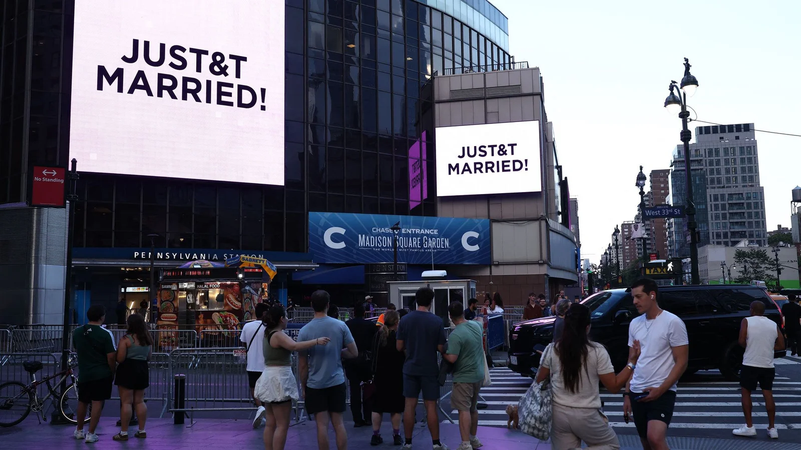 Taylor Swift nails wedding branding with a clever ampersand logo