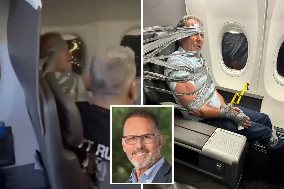 Duct-taped flight meltdown: man shouts slurs on AA 618, video surfaces