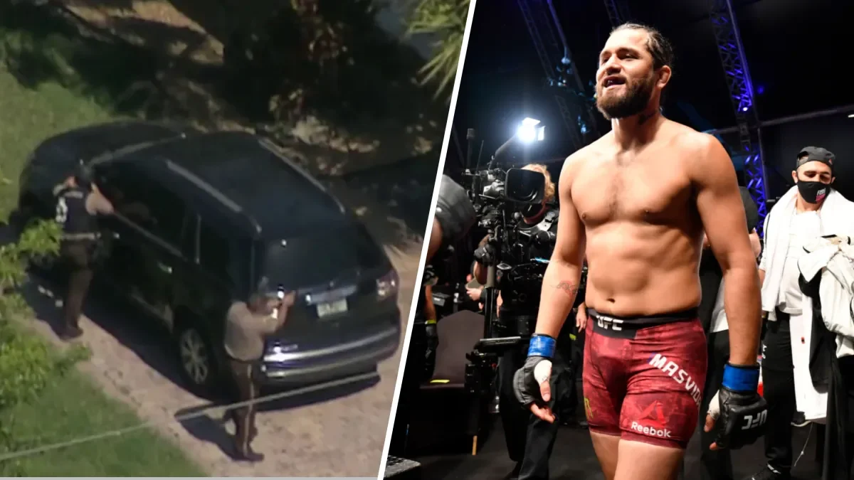 Shooting at Jorge Masvidal's Miami home leads to arrest.