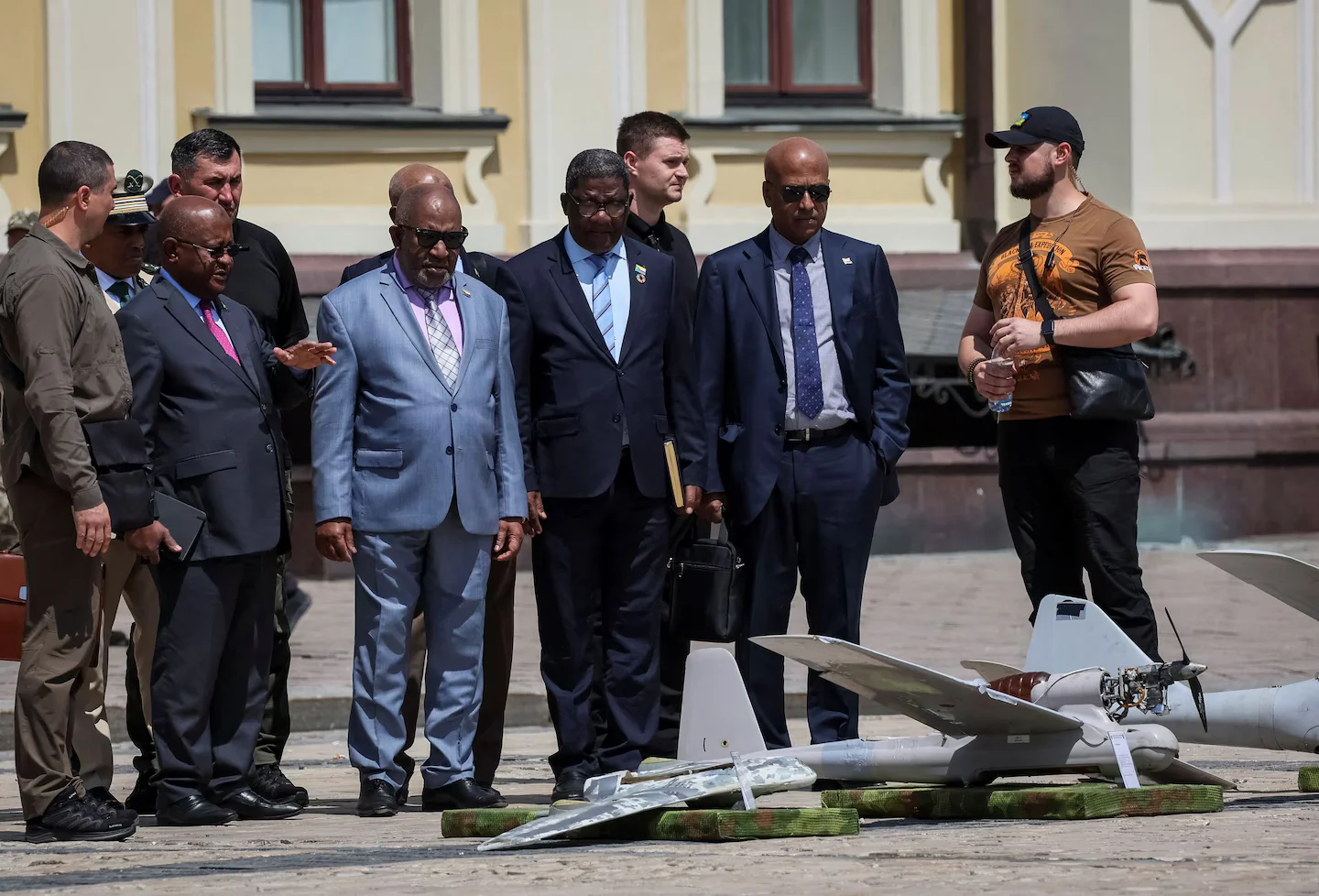 African Leaders Visit Ukraine Amidst Russian Missile Attacks