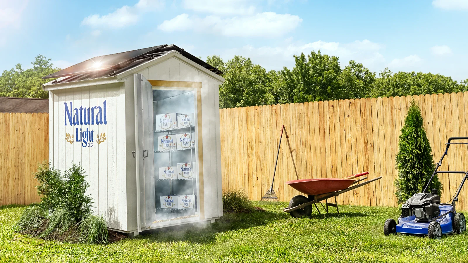 Natural Light launches Solar-Cooled CoolShed with big beer prize