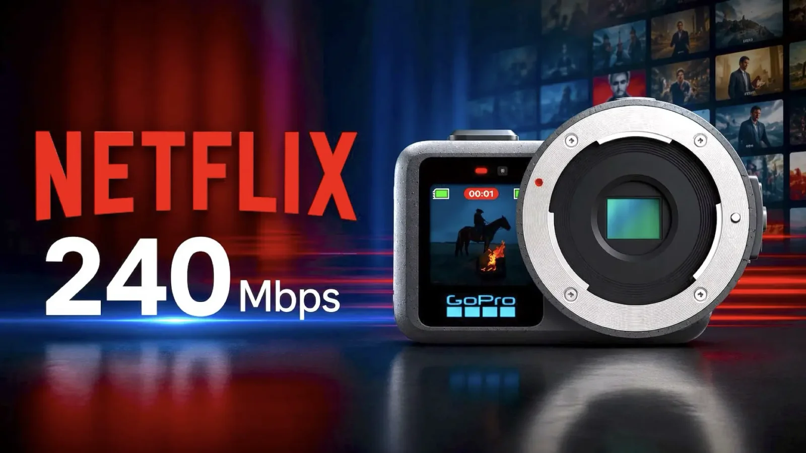 GoPro MISSION 1 PRO Elevates Data for Pro Work, Using Netflix Benchmark to Signal Production Focus