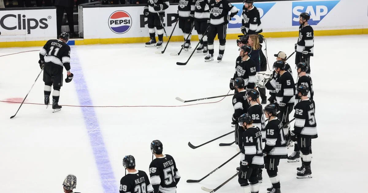 Kopitar Bids Farewell as Kings' Playoff Run Ends in Sweep
