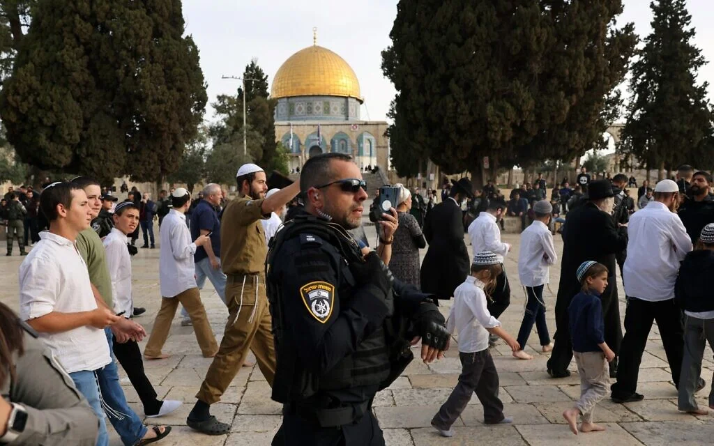 Tensions rise in Jerusalem over religious restrictions and potential unrest.