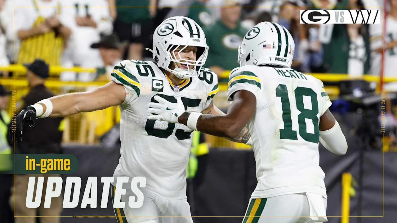 Packers secure dominant 27-18 victory over Commanders on Thursday Night Football