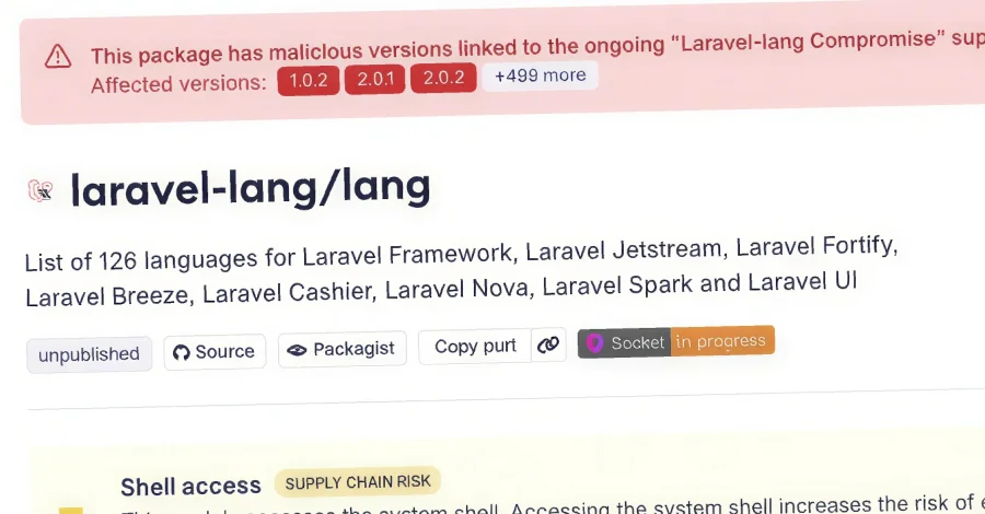 Massive Laravel-Lang Breach Sparks Cross-Platform Credential Theft
