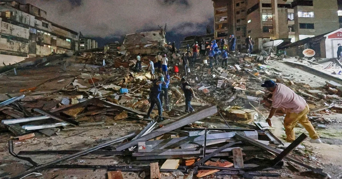 Twin Quakes Ravage Venezuela, Death Toll Climbs as Rescue Efforts Intensify