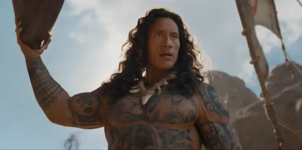Dwayne Johnson Laughs Off Moana Wig Memes After Testing 12 Maui Wigs