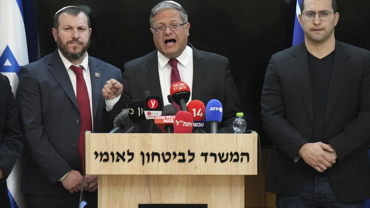France bars Israeli minister Ben-Gvir from its territory over Gaza flotilla row