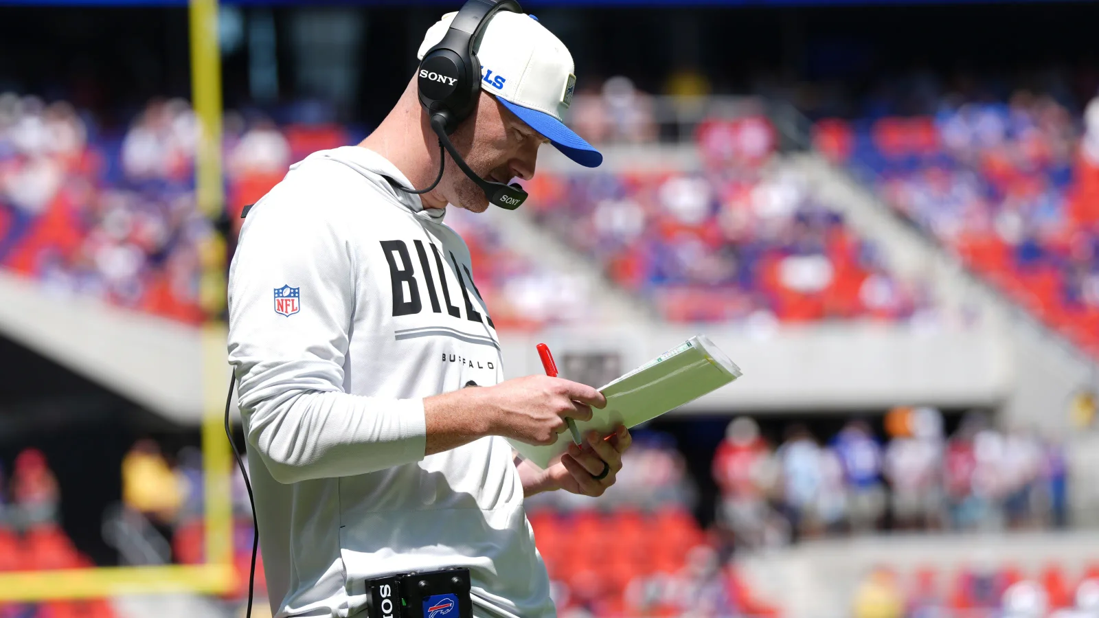 Bills open Joe Brady era with stingy defense and Allen-led offense in preseason win