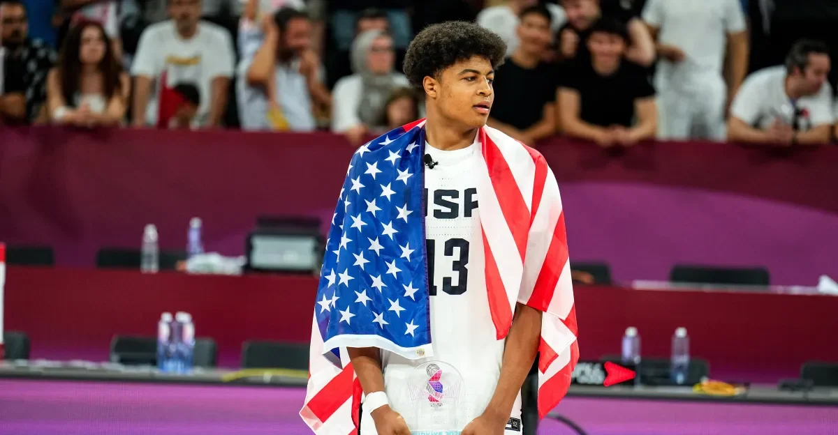 Boumtje Boumtje rising as 2028 draft frontrunner after U17 gold