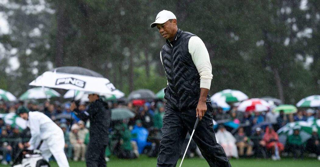 Tiger Woods' Struggles Continue at 2023 Masters Tournament.