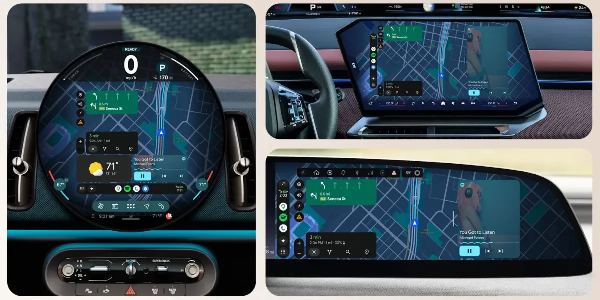 Google’s Next-Gen Android Auto Brings Video, Widgets and 3D Maps to Cars