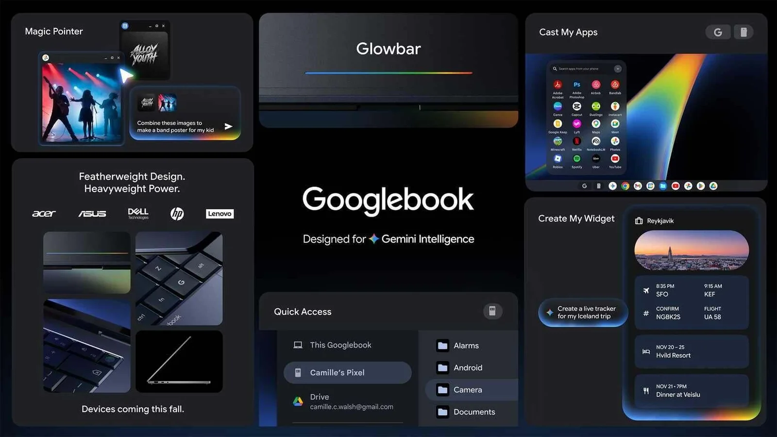 Googlebook: Gemini-Powered Chromebook successor teased with AI integrations