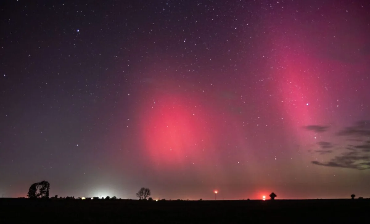 Japan’s Crimson Aurora Signals Space Storms Stronger Than Official Metrics