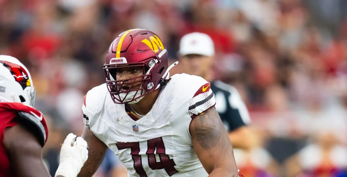 Coleman to Reclaim Commanders' Left Tackle Duties After Tunsil Injury