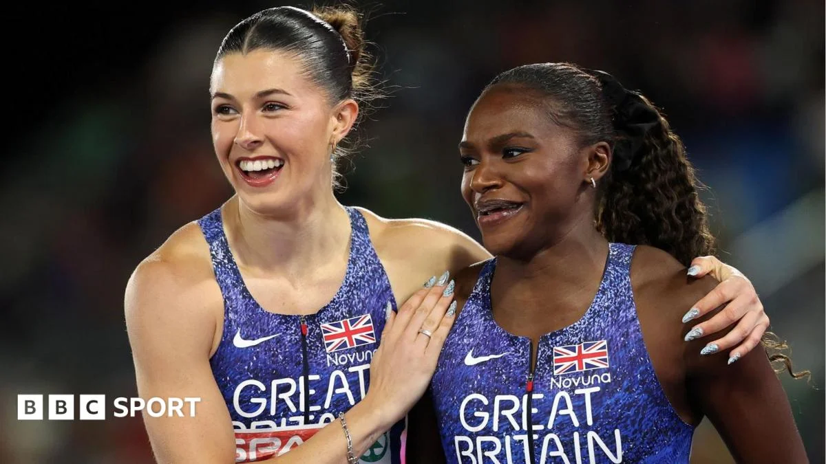 Hunt and Asher-Smith spark history as Britain's mixed relay sets European record