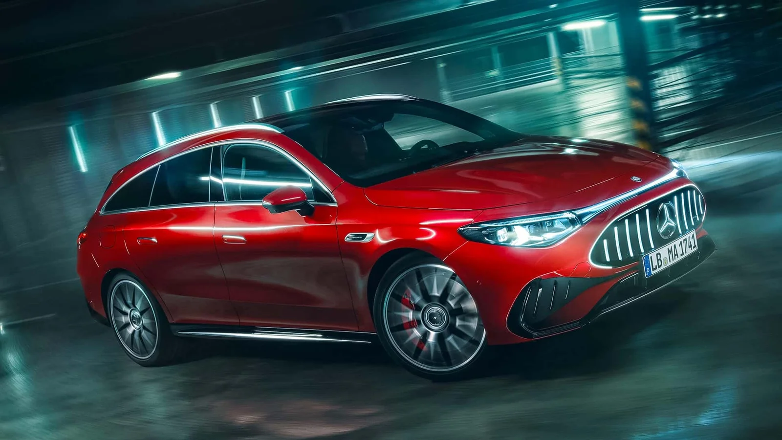 Mercedes-AMG CLA 45 Goes Electric With Tri-Motor Power