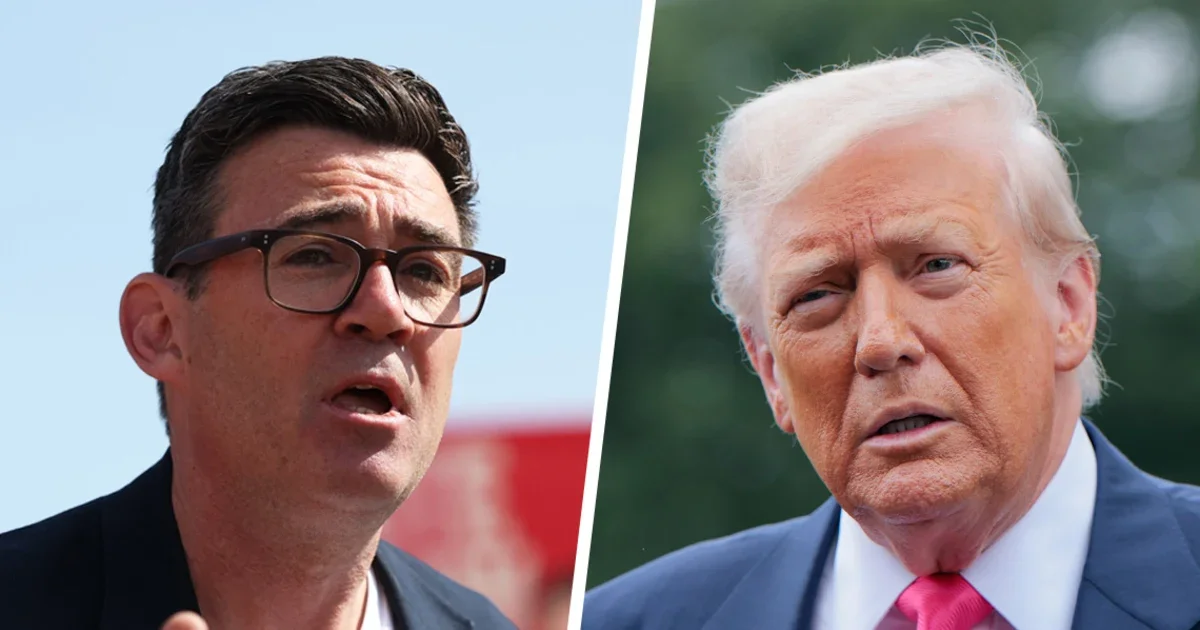 Trump labels Burnham 'extremely liberal' as UK Labour leadership heats up