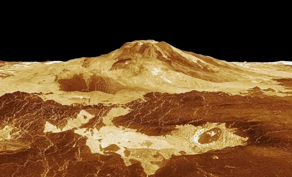 Radar Detects Enormous Subsurface Lava Tube Beneath Venus' Nyx Mons