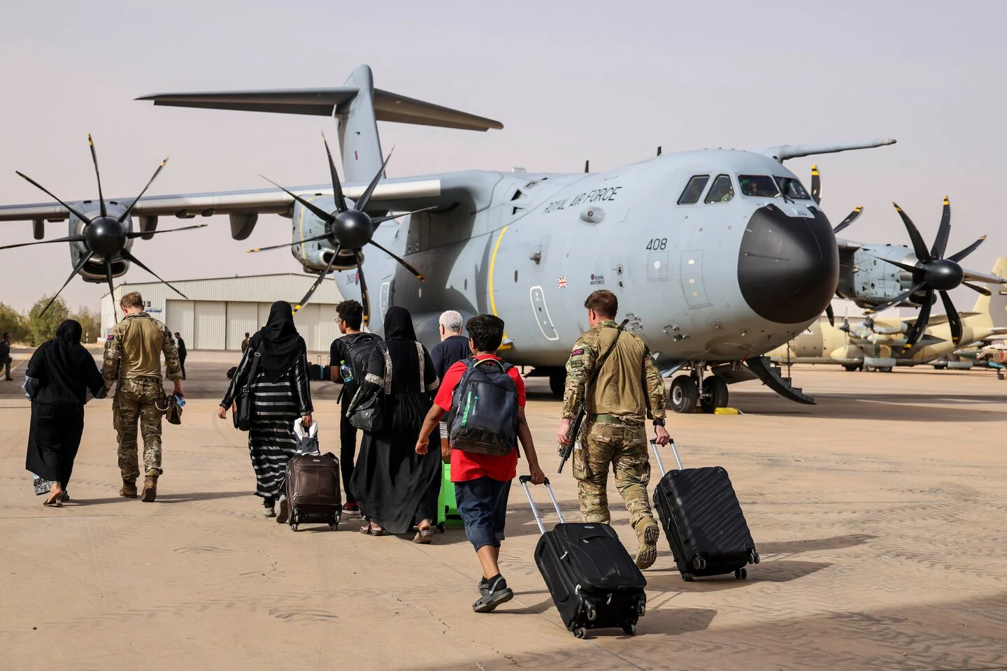 Turkish and French evacuation planes shot at in Sudan crisis