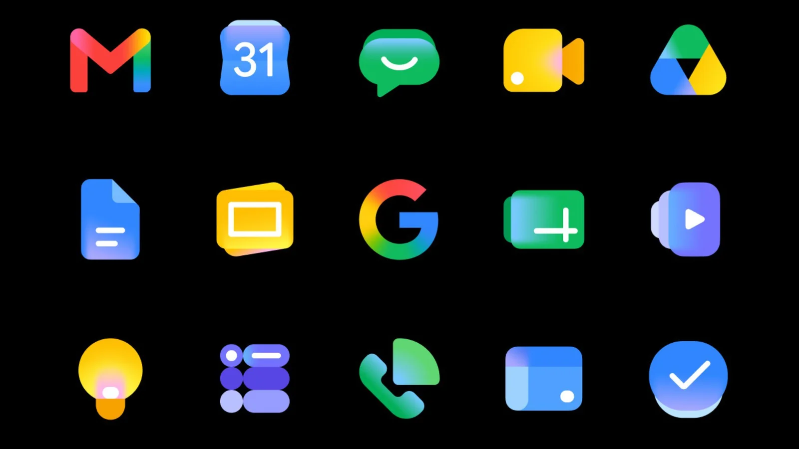 Google unveils new Workspace icons to unify design while preserving app identities