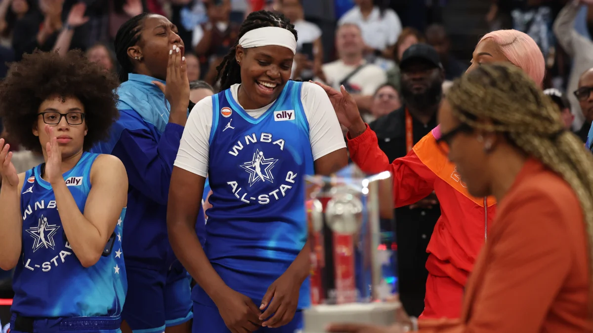 Jones shines in All-Star Weekend as Sky sit out in Chicago