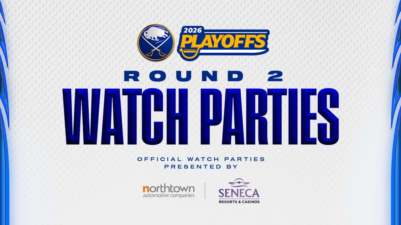 Buffalo Sabres Reveal Round 2 Watch Party Schedule Across Canalside and Partner Venues