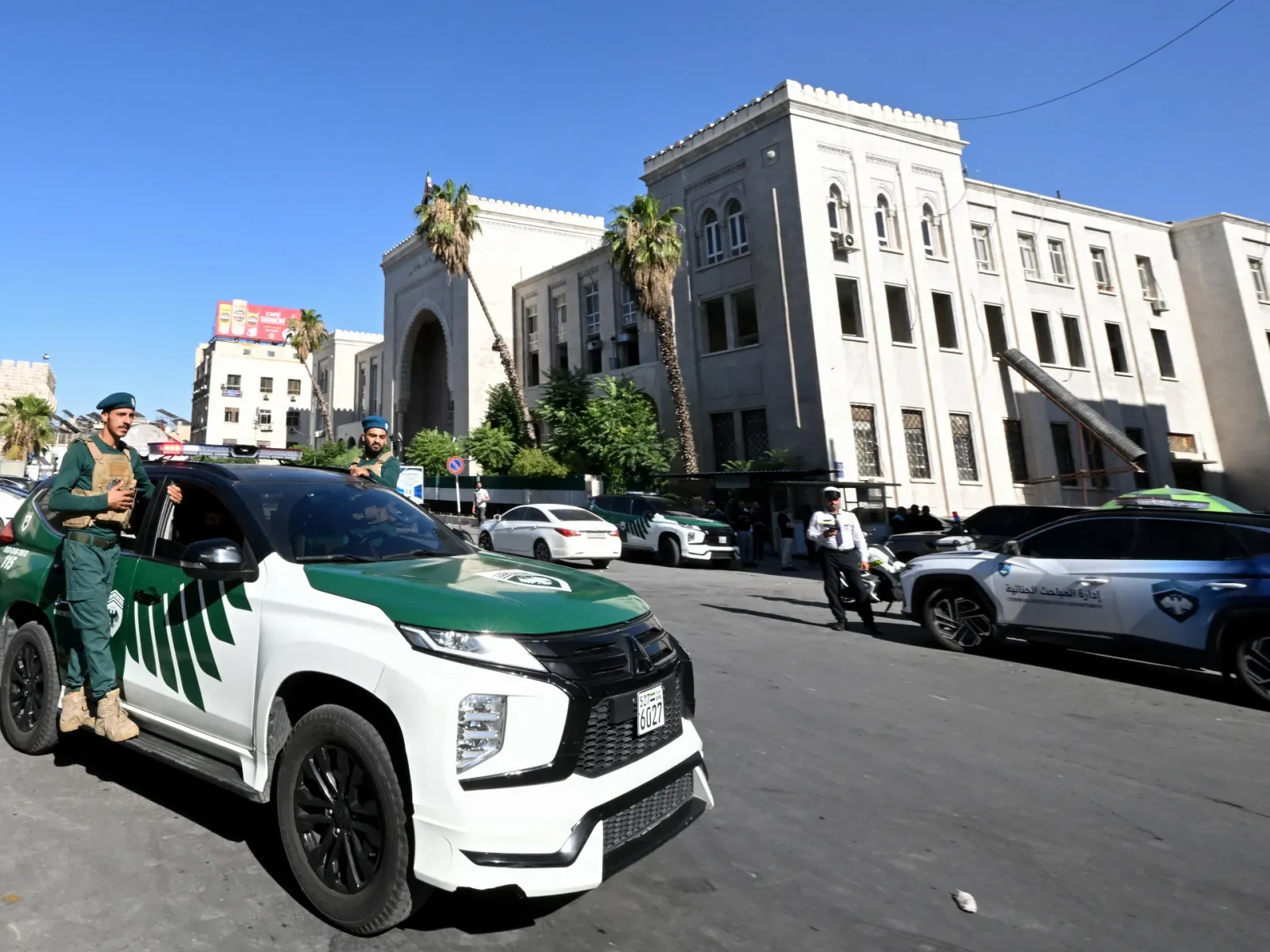 Damascus cafe blast tests Syria's security amid post-transition trials