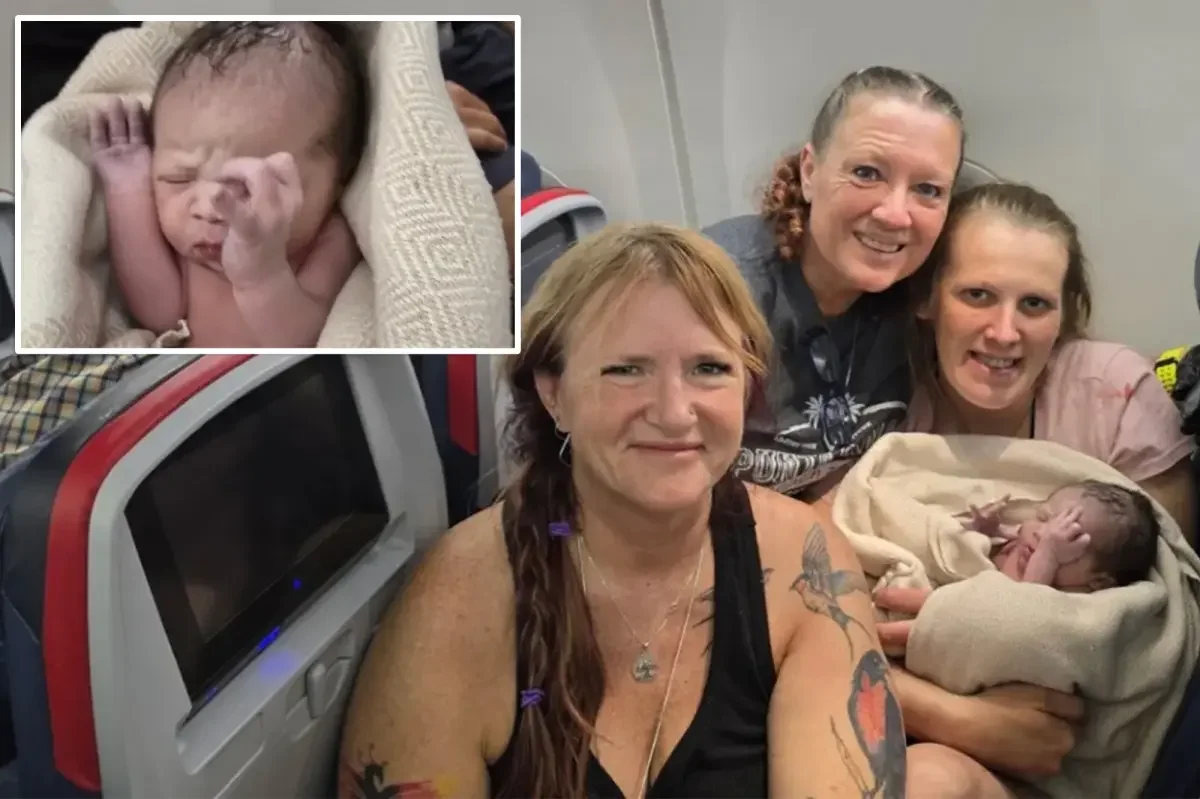 Midair birth on Delta flight to Portland