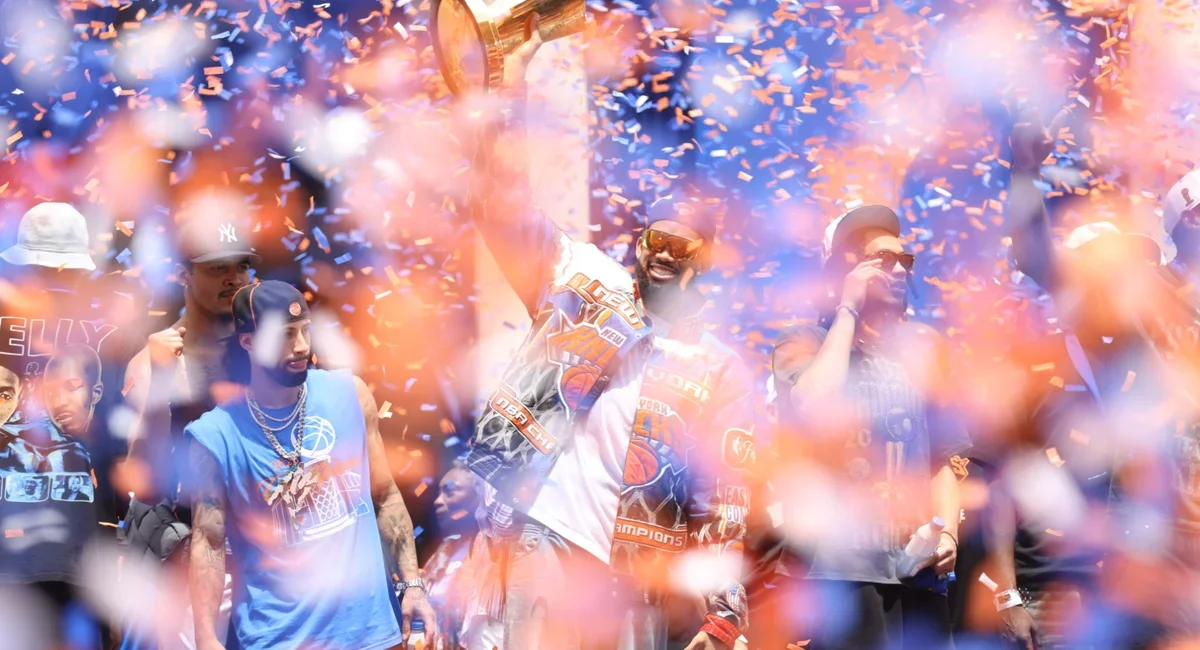 Knicks Parade Down Broadway Caps First Championship Since 1973