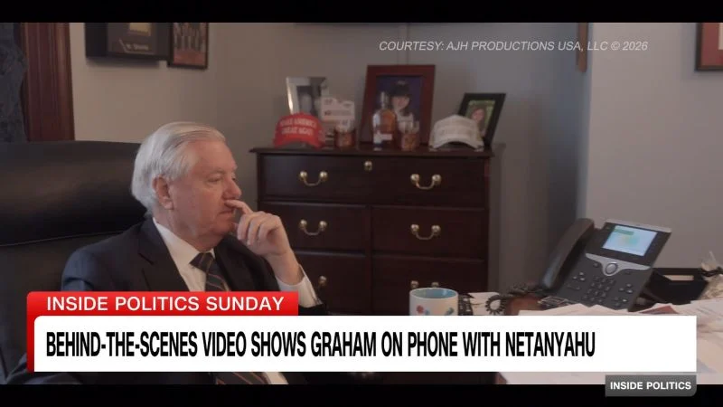 Unseen footage shows Lindsey Graham praising Iran war push as 'best thing I’ve ever done'