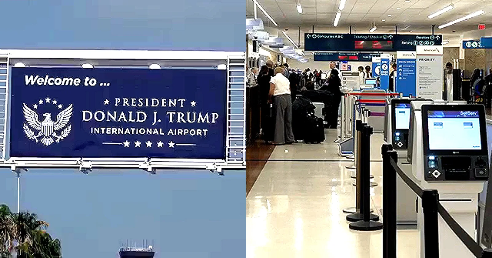 Leaked Memo Triggers Free-Change Pushback Over DJT Airport Rename