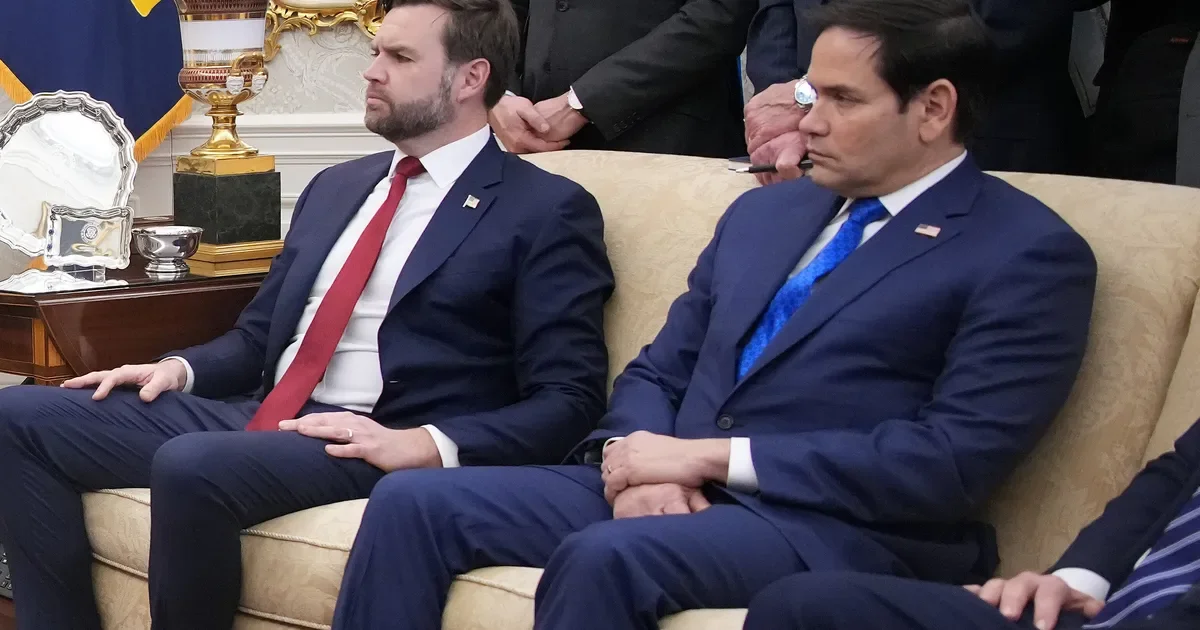 Rubio Breaks Silence on Viral Oval Office Couch Meme