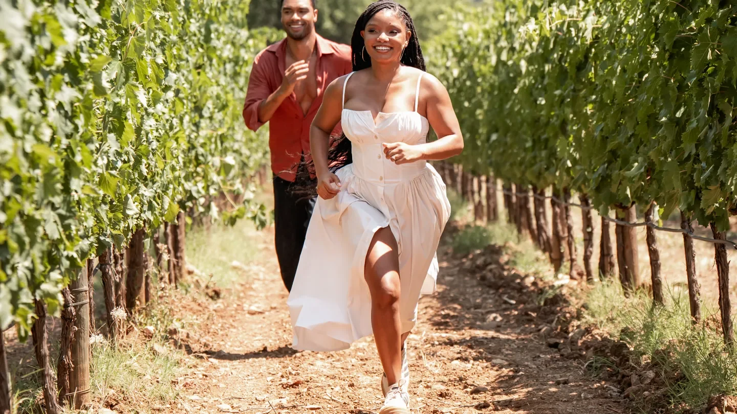 Halle Bailey Lights Up a Sunlit Tuscan Rom-Com