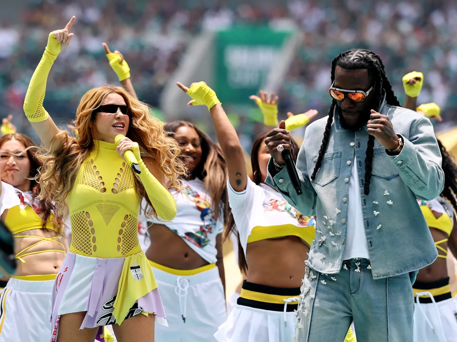 Shakira and Burna Boy headline World Cup 2026 opener in Mexico City