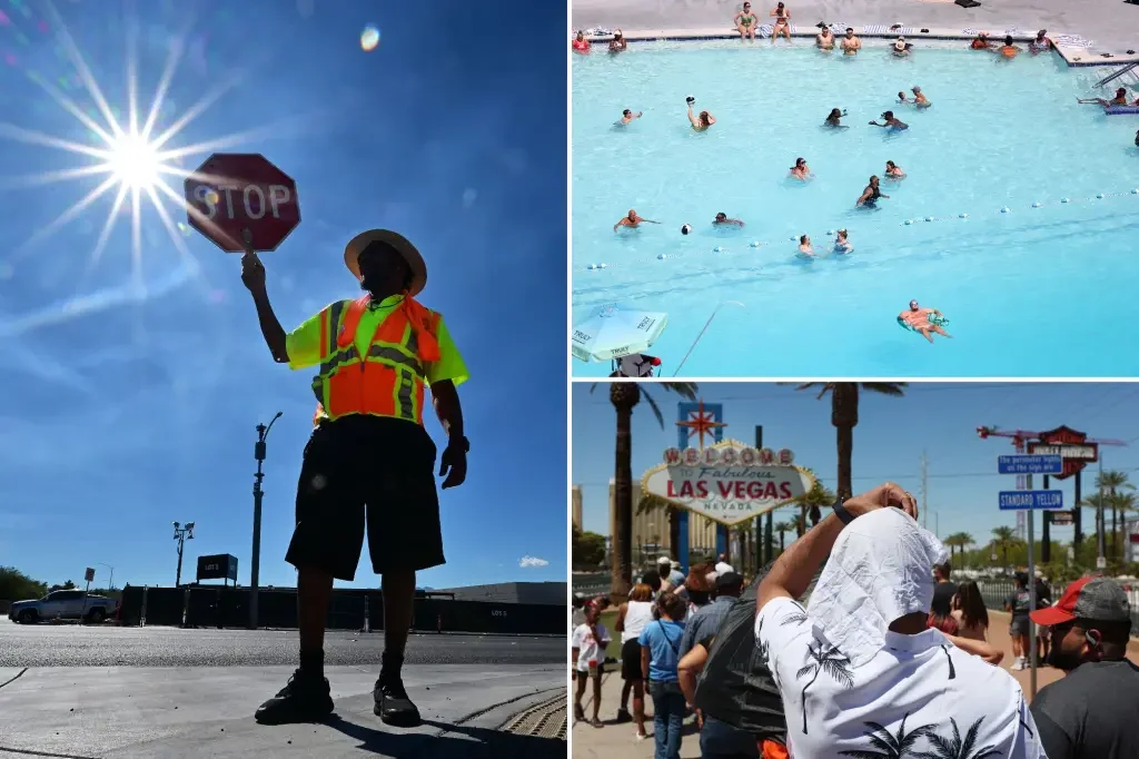 "Record-Breaking Heatwave Sweeps US, Vegas on Verge of Historic High"