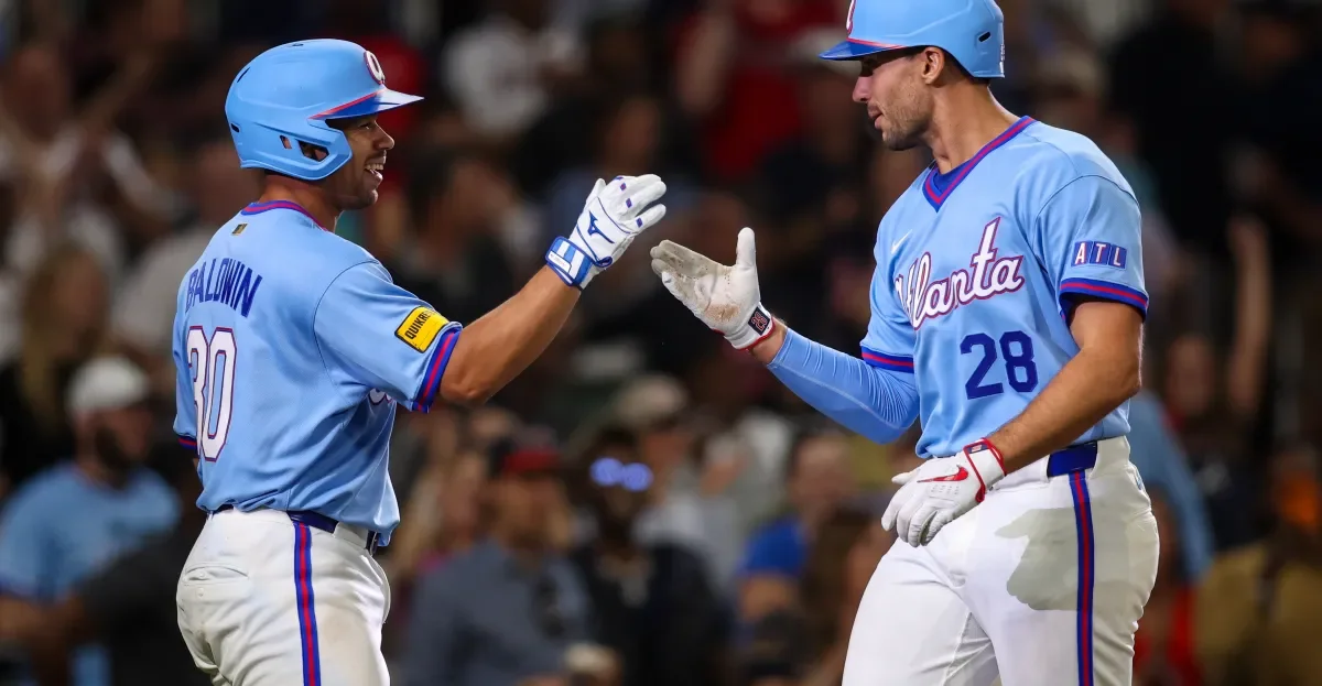 Braves erupt for 11-5 win to start series; Murphy rehab delayed