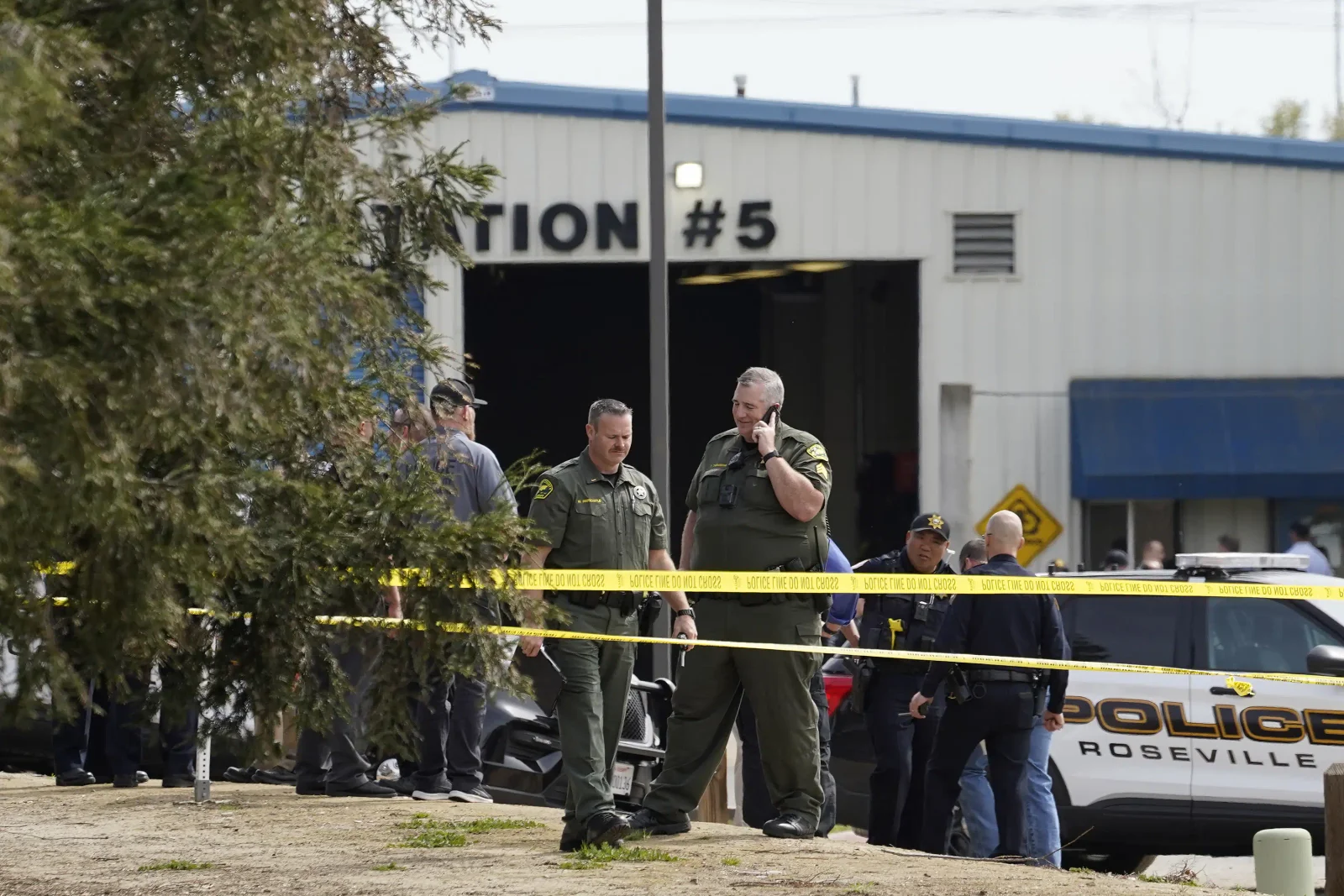 California Officer Wounded, Hostages Shot by Suspect.