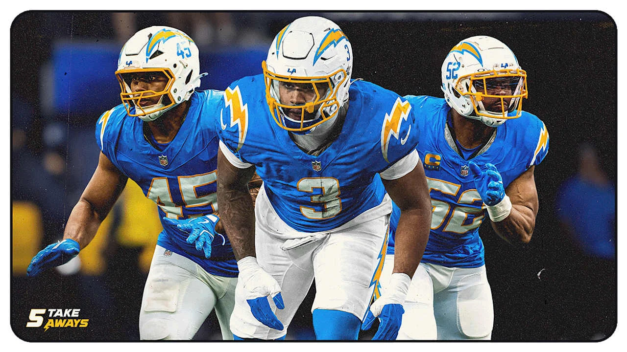 Chargers pounce on Mesidor to form explosive edge trio with Mack and Tuipulotu