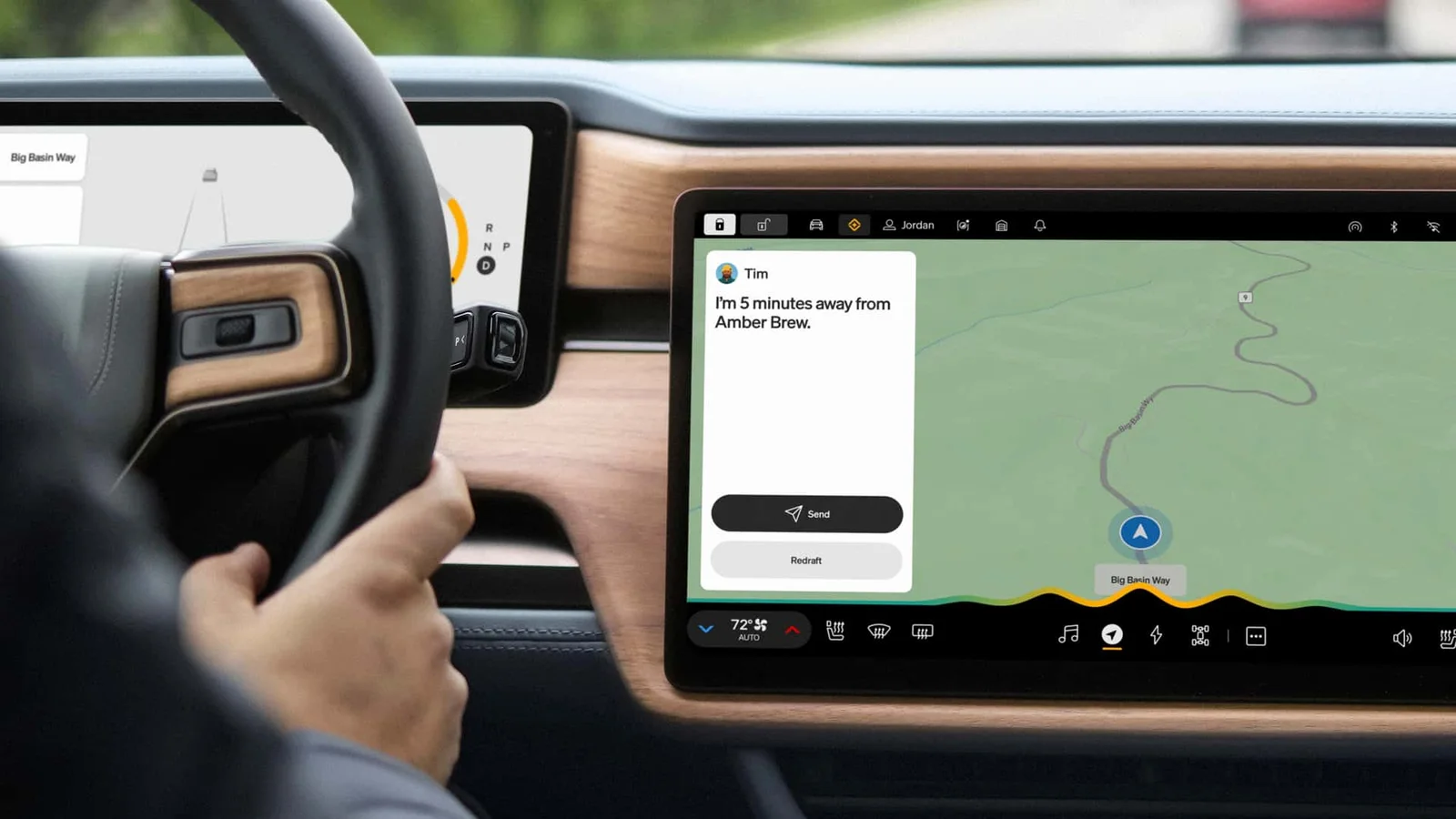 Rivian Rolls Out Deep-Integrated In-Car AI Assistant with Google Calendar