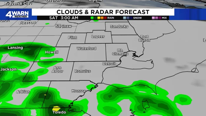 Metro Detroit Weather: Rain and Storms Expected for Mother's Day Weekend