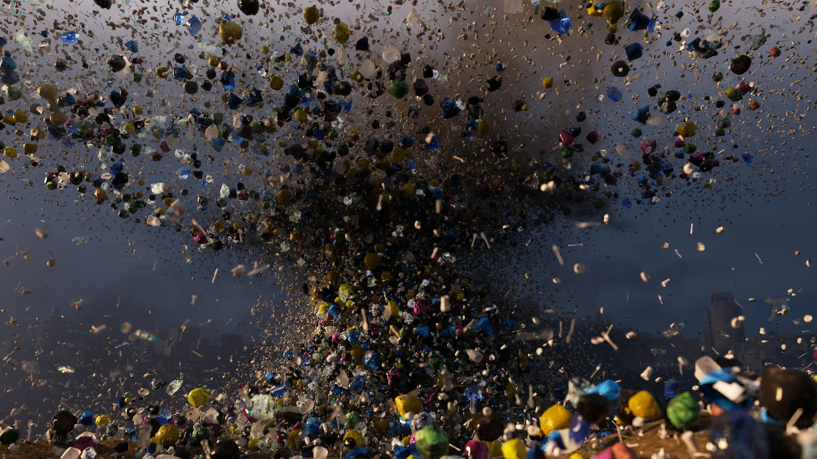Atmospheric microplastics may be warming the planet more than they cool